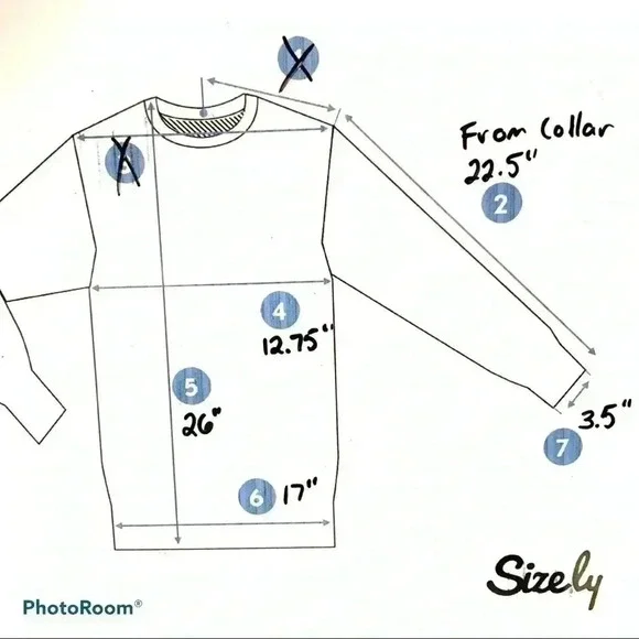 Free People Blue Striped Top With Lace - Picture 7 of 7